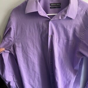 Geoffrey Beene Men's Purple Shirt